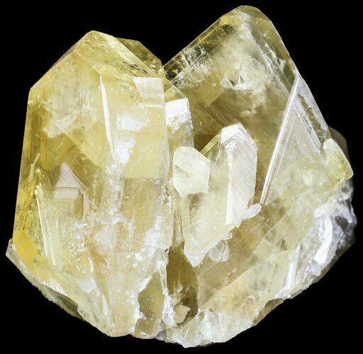 Gemmy, Yellow Barite Crystals - Meikle Mine, Nevada #63361